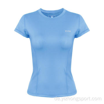 Feuchtigkeitsableitendes Dry Fit Damen T-Shirt atmungsaktiv